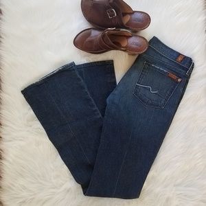 7 for all mankind bootcut jeans sz 27